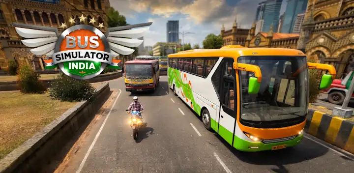 Bus Simulator India — Android game banner