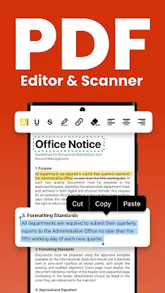 PDF Editor - Reader & Scanner screenshot 1