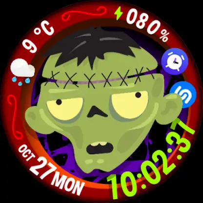 ZOMBIT Watch Face screenshot 1