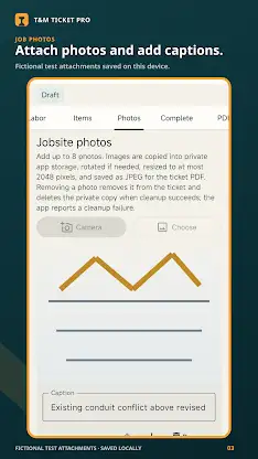 T&M Ticket Pro screenshot 3