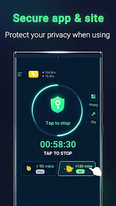 MATE VPN - Security Proxy App screenshot 2