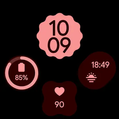 Material 3 Watch Face screenshot 1
