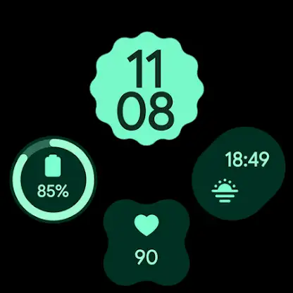 Material 3 Watch Face screenshot 2