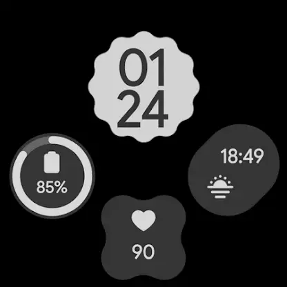 Material 3 Watch Face screenshot 7