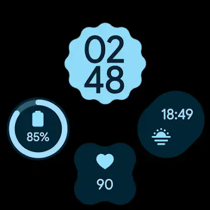 Material 3 Watch Face screenshot 3