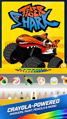 Hot Wheels Coloring Game screenshot 3