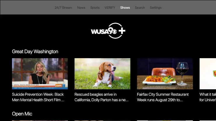 WUSA 9+ screenshot 2
