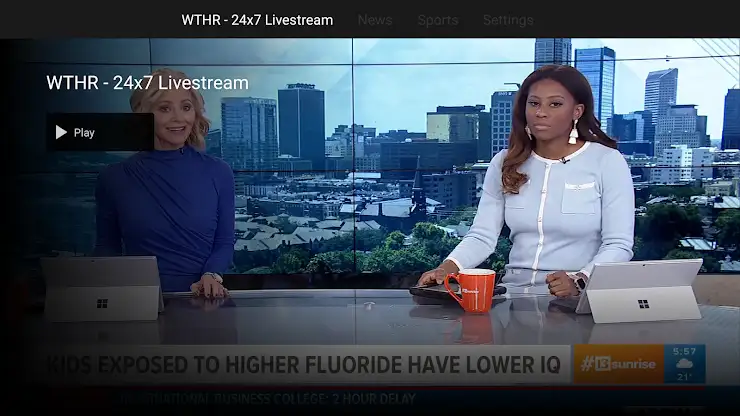 13 WTHR+ screenshot 1