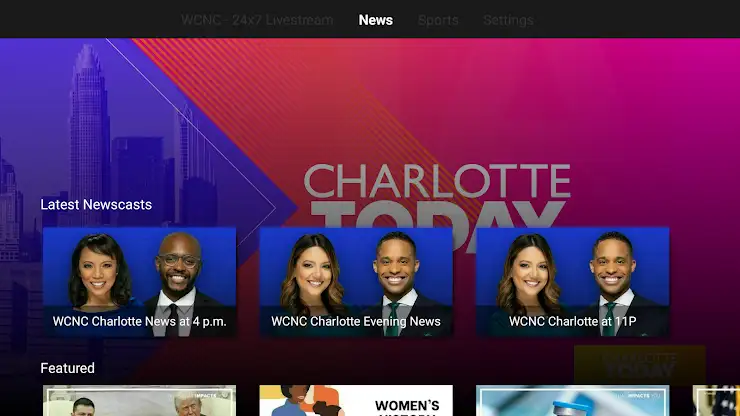 WCNC+ screenshot 2