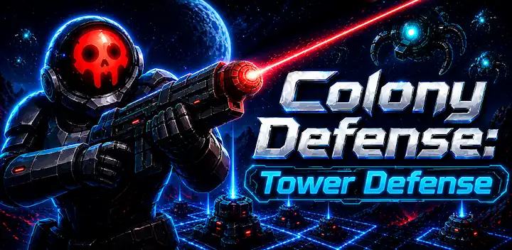 Colony Defense: Tower Defense — Android game banner
