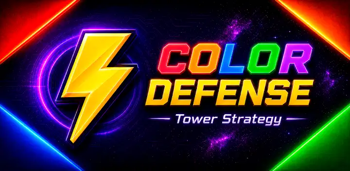 Color Defense - Tower Strategy — Android game banner