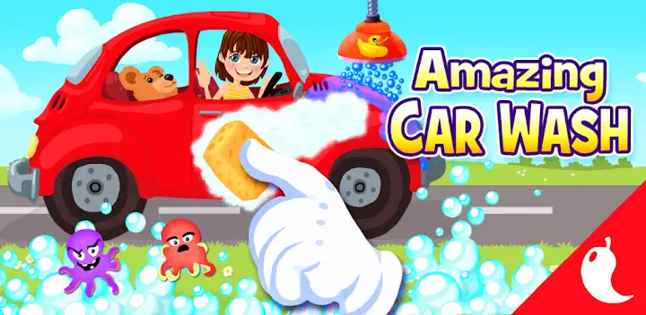Amazing Car Wash Game For Kids — Android game banner