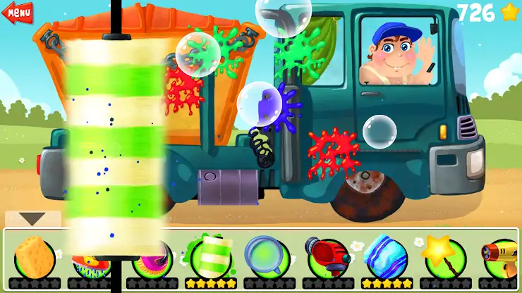 Amazing Car Wash Game For Kids screenshot 2