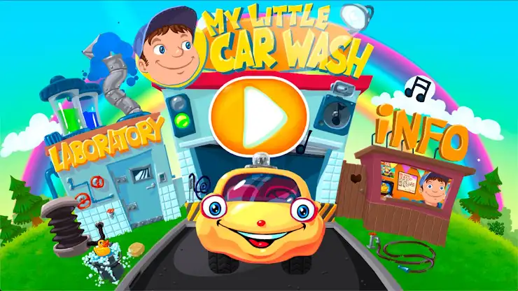 My Little Car Wash - Cars Game screenshot 1