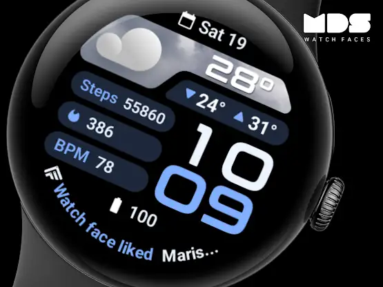 MDS14 Weather Watch Face screenshot 7