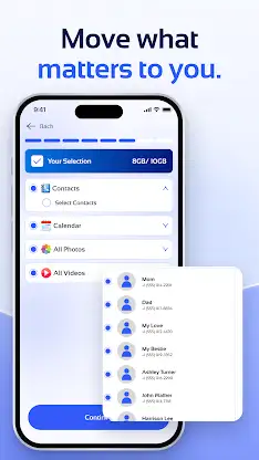 Copy My Data I Phone Transfer screenshot 3