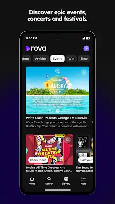 rova – radio, music, podcasts screenshot 4