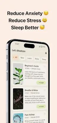 Let's Meditate: Relax & Sleep screenshot 2
