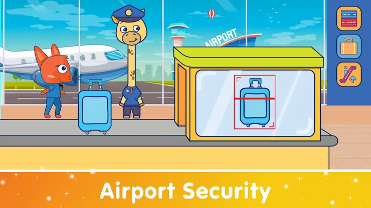 Airplane Game for Kids Airport screenshot 2