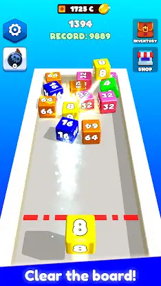 Merge Cube 2048 Physics Puzzle screenshot 4