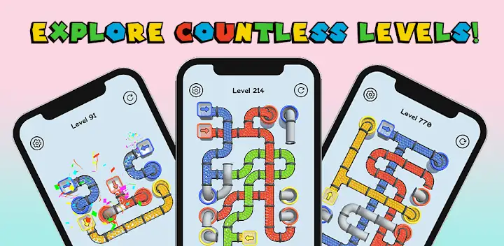 Pipes and Balls — Android game banner