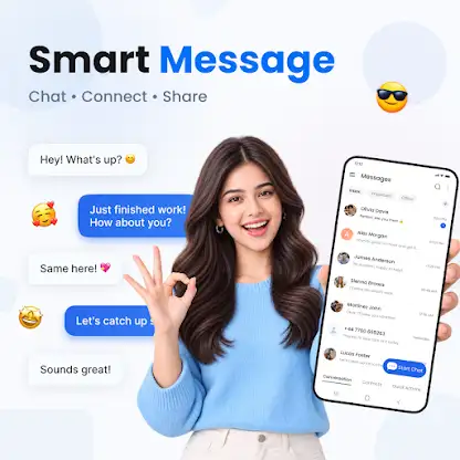 Messages: Text SMS Messenger screenshot 1