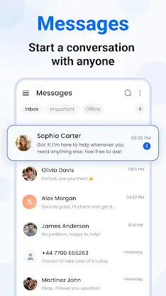Messages: Text SMS Messenger screenshot 2