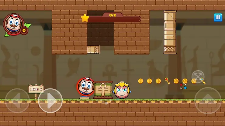 Red and Blue: Twin Color Ball screenshot 3