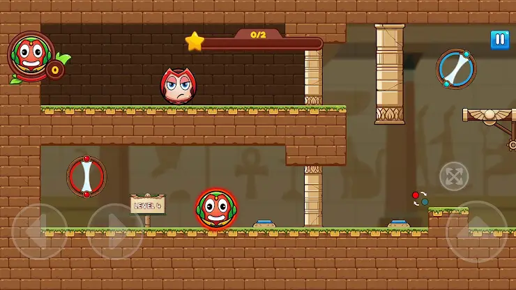Red and Blue: Twin Color Ball screenshot 4