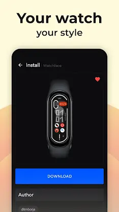 Mi Band 9 Watch Faces screenshot 5