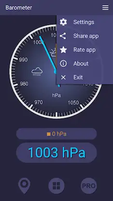 Barometer screenshot 2