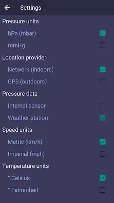 Barometer screenshot 4