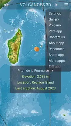 Volcanoes 3D screenshot 4