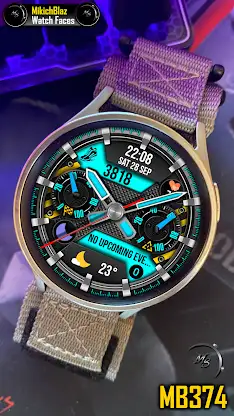 Analog Watch Face MB374 screenshot 3