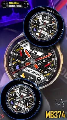 Analog Watch Face MB374 screenshot 7