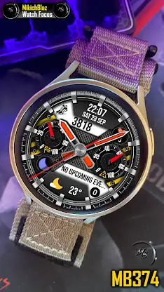 Analog Watch Face MB374 screenshot 5