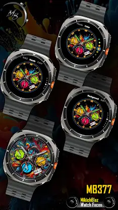 Analog Watch Face MB377 screenshot 7