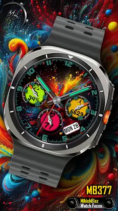 Analog Watch Face MB377 screenshot 2