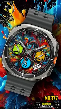 Analog Watch Face MB377 screenshot 6