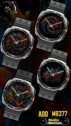 Analog Watch Face MB377 screenshot 8
