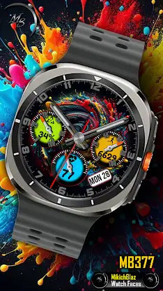 Analog Watch Face MB377 screenshot 4