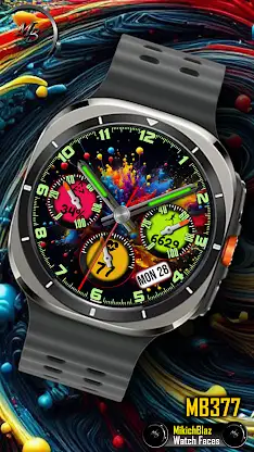 Analog Watch Face MB377 screenshot 3