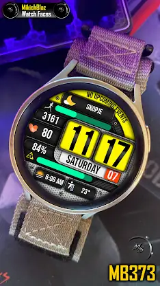Digital Watch Face MB373 screenshot 3