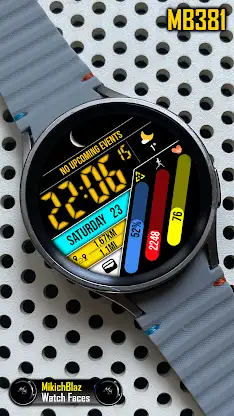 Digital Watch Face MB381 screenshot 5