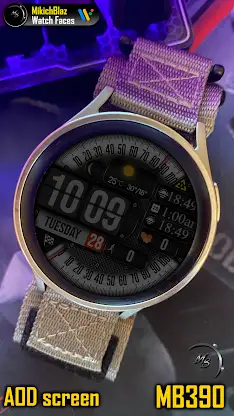 Digital Watch Face MB390 screenshot 7