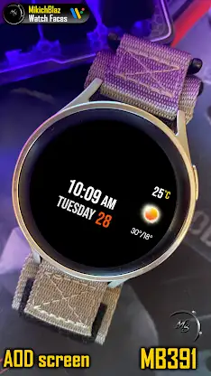 Digital Watch Face MB391 screenshot 5