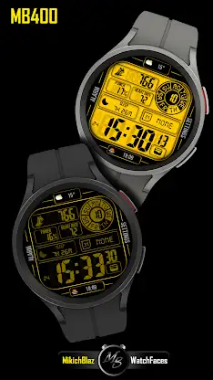 Digital Watch Face MB400 screenshot 3