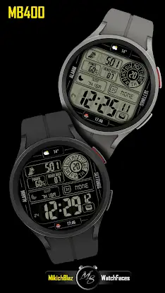 Digital Watch Face MB400 screenshot 1
