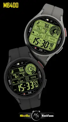 Digital Watch Face MB400 screenshot 4