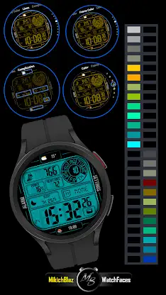 Digital Watch Face MB400 screenshot 5